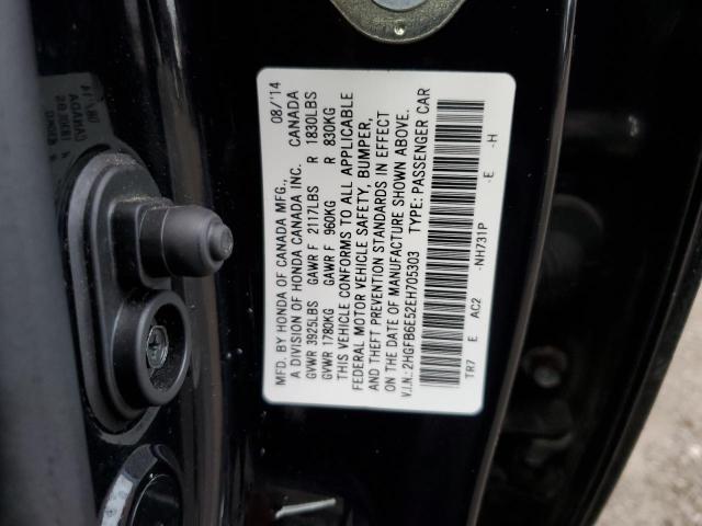 2HGFB6E52EH705303 Honda CIVIC SI