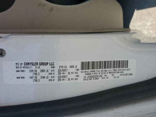 2C4RDGBG3ER412361 Dodge Grand Caravan Se