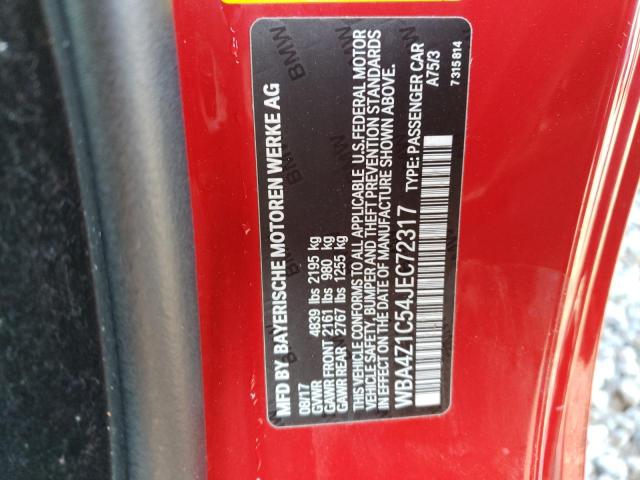 WBA4Z1C54JEC72317 BMW 430I