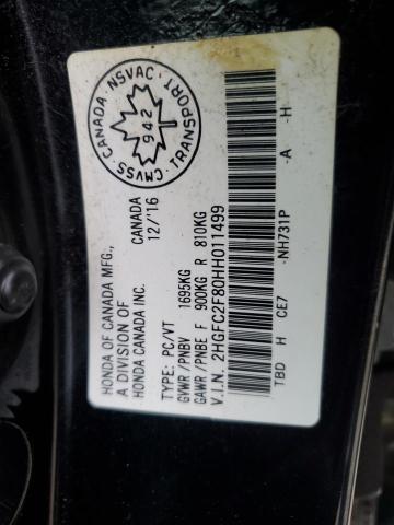 2HGFC2F80HH011499 Honda CIVIC EX
