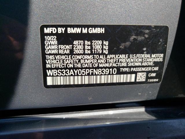 WBS33AY05PFN83910 BMW M3 Competition