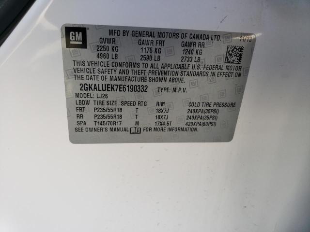 2GKALUEK7E6190332 GMC Terrain Denali
