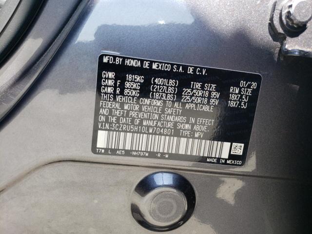 3CZRU5H10LM704801 Honda HR-V SPORT