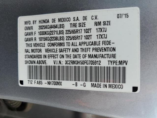 3CZRM3H50FG705912 Honda CR-V EX