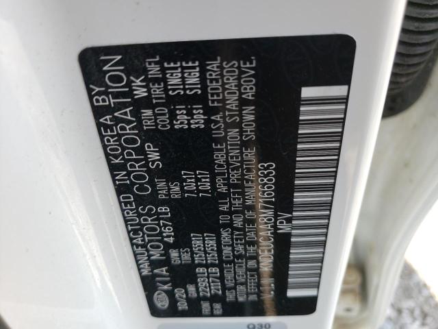 KNDEUCAA8M7166833 KIA SELTOS S