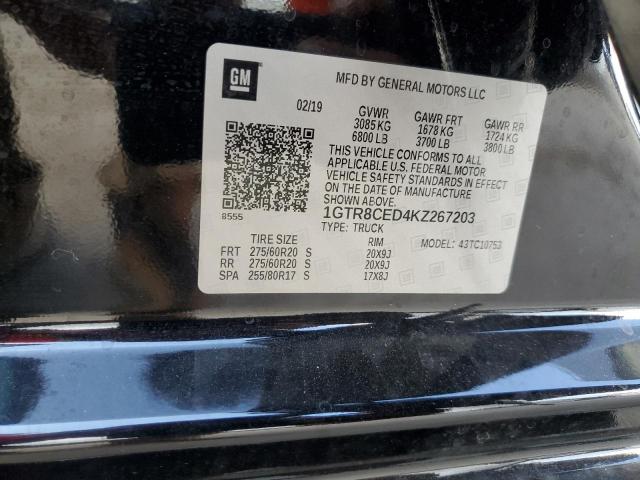 1GTR8CED4KZ267203 GMC Sierra C1500 Elevation