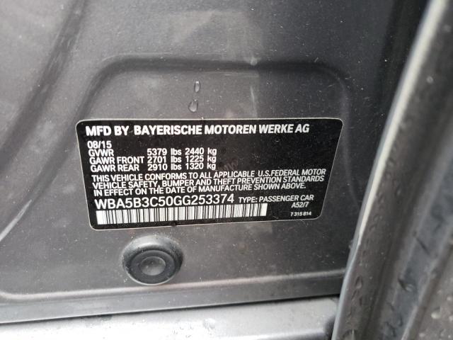 WBA5B3C50GG253374 BMW 535 XI