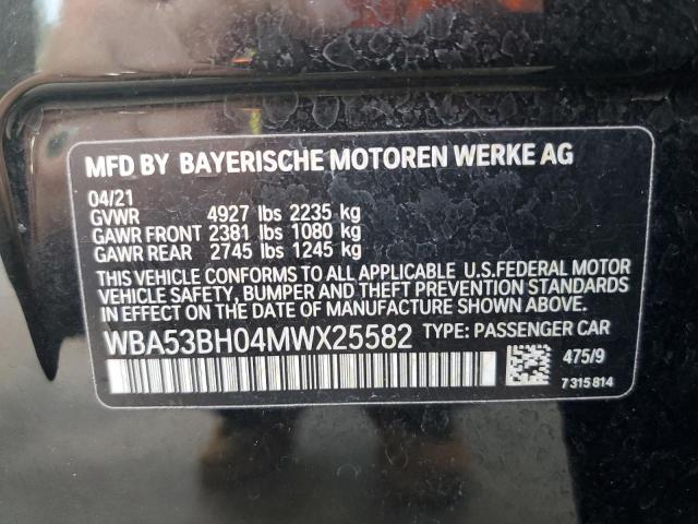 WBA53BH04MWX25582 BMW 530 I