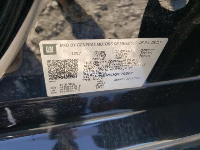 3GTU2NER5JG270662 GMC Sierra K1500 Slt