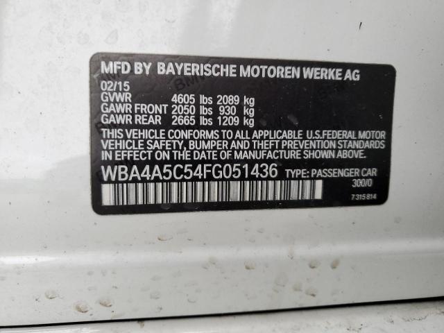 WBA4A5C54FG051436 BMW 428 I Gran Coupe