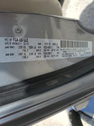 2C4RDGCG9GR264900 Dodge Grand Caravan Sxt