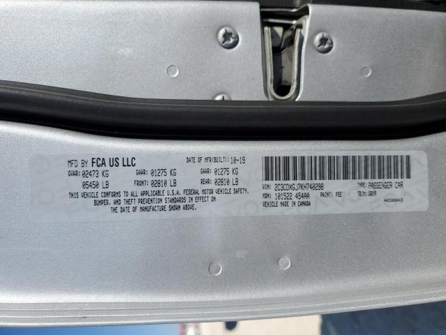2C3CDXGJ7KH740298 Dodge Charger Scat Pack