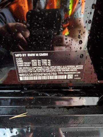 WBS53AY05NFM26769 BMW M3