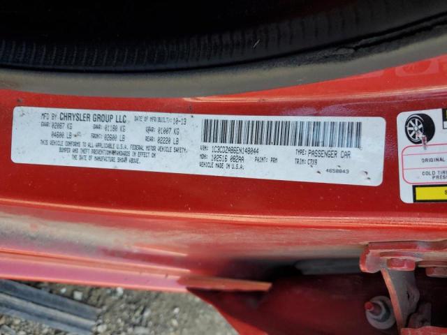 1C3CDZAB6EN148044 Dodge AVENGER SE