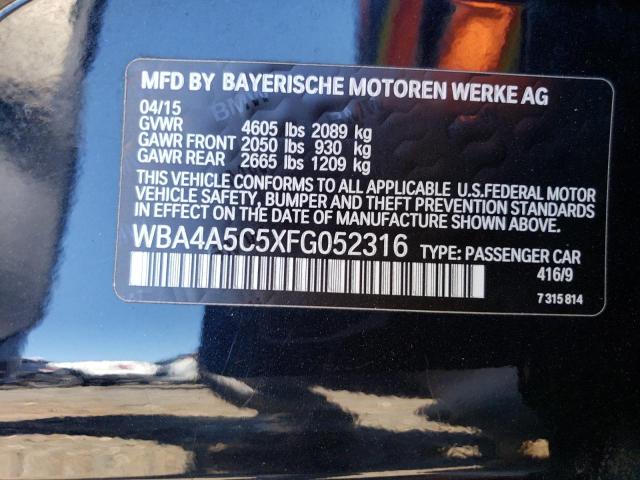 WBA4A5C5XFG052316 BMW 428 I Gran Coupe
