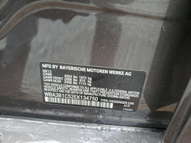 WBA3B1C52EK134750 BMW 320 I