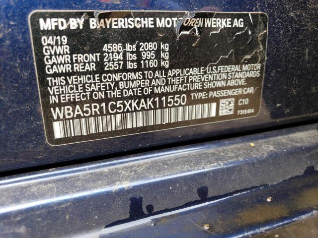 WBA5R1C5XKAK11550 BMW 330I