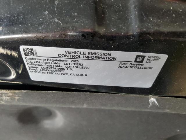 3GKALTEVXLL140781 GMC Terrain Sle