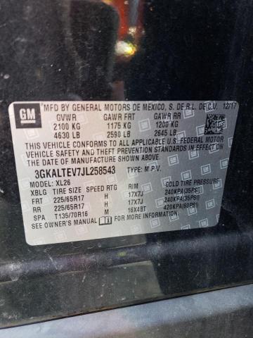 3GKALTEV7JL258543 GMC Terrain Sle