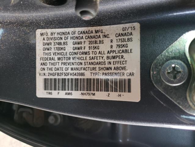 2HGFB2F50FH543986 Honda Civic Lx