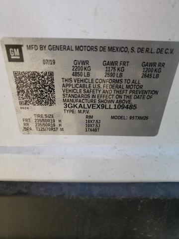 3GKALVEX9LL109485 GMC Terrain Slt