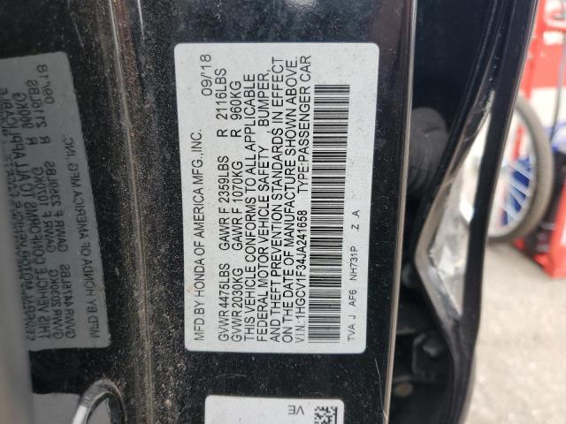1HGCV1F34JA241658 Honda Accord Sport