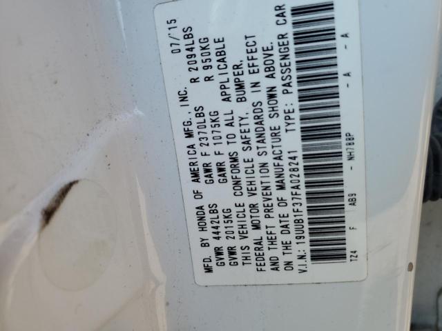 19UUB1F37FA028241 Acura TLX