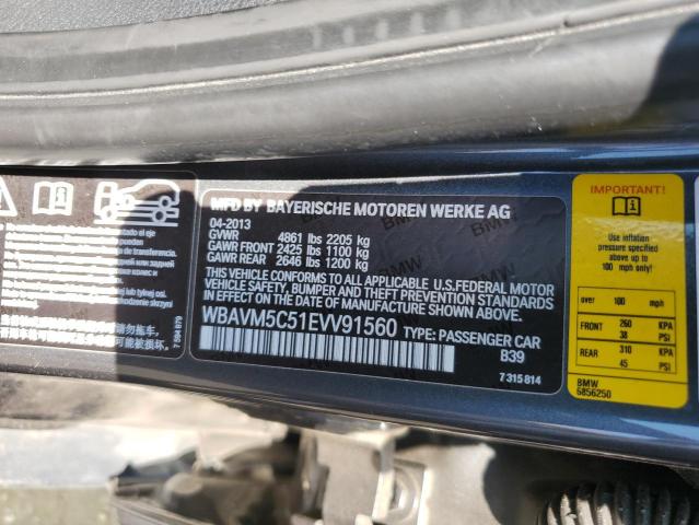 WBAVM5C51EVV91560 BMW X1 Xdrive35i
