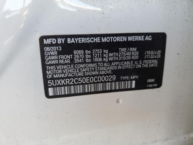 5UXKR2C50E0C00029 BMW X5 Sdrive35i