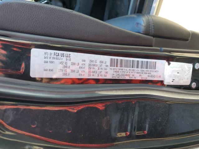 1C4RDJDG5GC484362 Dodge DURANGO LIMITED