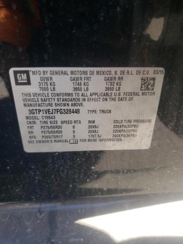 3GTP1VEJ7FG328448 GMC Sierra C1500 Slt