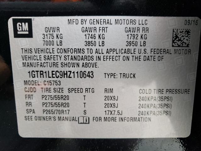 1GTR1LEC9HZ110643 GMC Sierra C1500