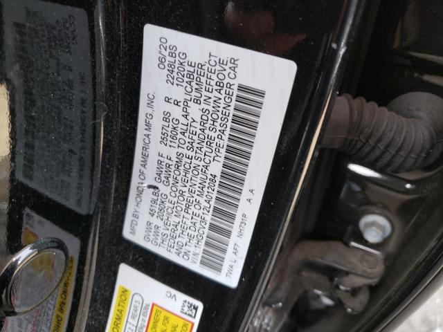 1HGCV3F12LA012084 Honda ACCORD HYBRID