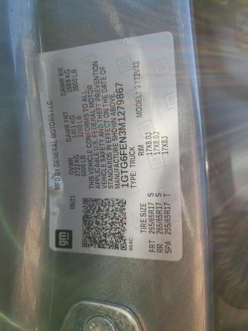 1GTG6FEN3M1279867 GMC Canyon At4