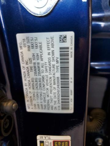2HKRW2H97JH630008 Honda Cr-v Touring