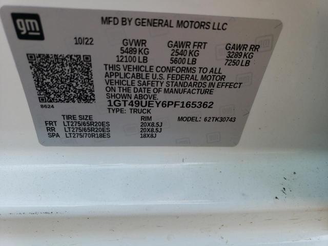 1GT49UEY6PF165362 GMC Sierra K3500 Slt