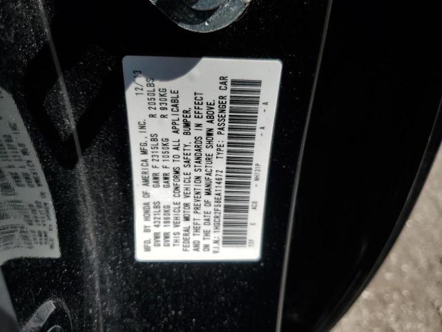 1HGCR2F58EA114672 Honda Accord Sport