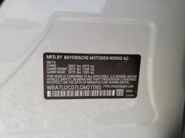 WBA7U2C07LGM27095 BMW 750 Xi