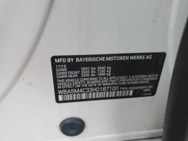 WBA5M4C33HD187100 BMW 535 XIGT