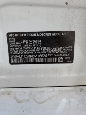 WBA4J1C59KBM16824 BMW 430i Gran Coupe