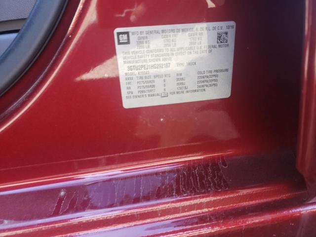 3GTU2PEJ1HG292187 GMC Sierra K1500 Denali