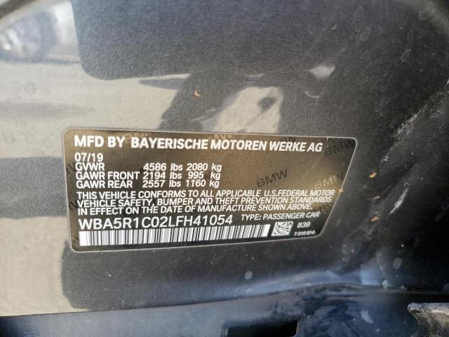 WBA5R1C02LFH41054 BMW 330I