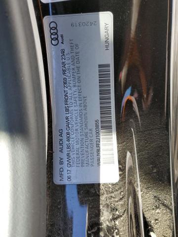 WAUY8LFF2J1003855 Audi A3 Premium Plus
