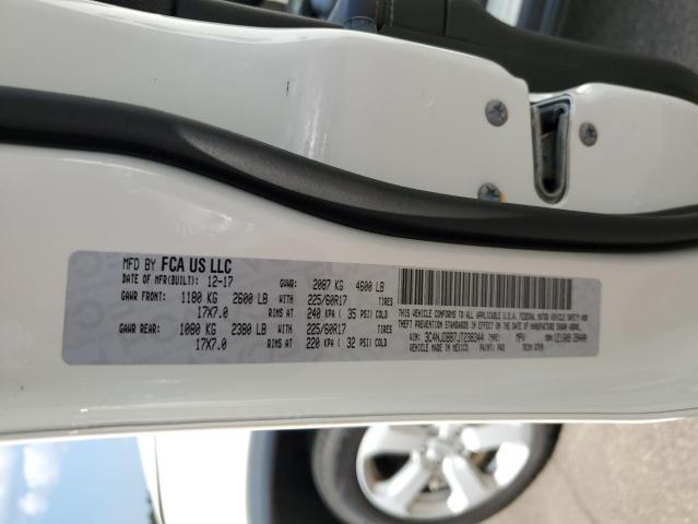 3C4NJDBB7JT238344 Jeep Compass Latitude