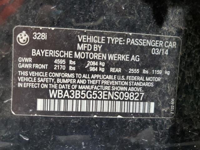 WBA3B5G53ENS09827 BMW 328 Xi Sulev