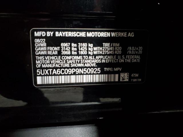 5UXTA6C09P9N50925 BMW X5 Xdrive45e