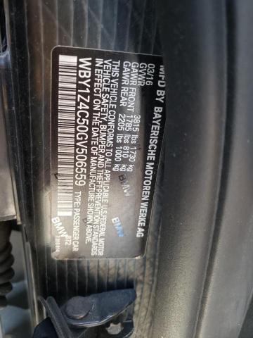 WBY1Z4C50GV506559 BMW I3 REX
