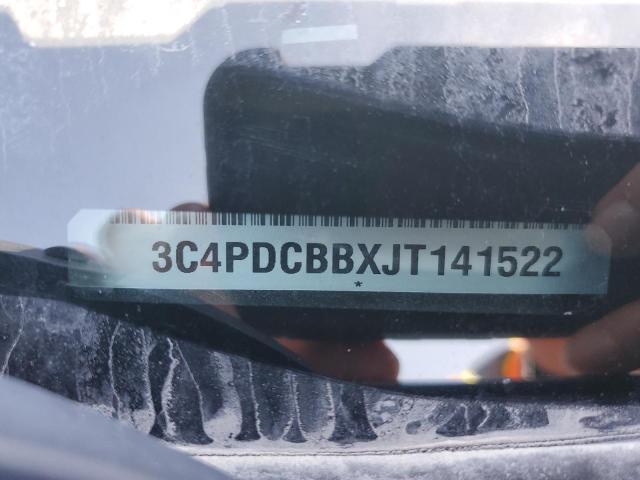 3C4PDCBBXJT141522 Dodge Journey Sxt