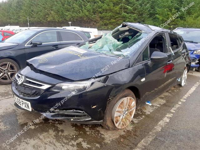 Auction sale of the 2018 Vauxhall Astra Desi, vin: *****************, lot number: 67596223