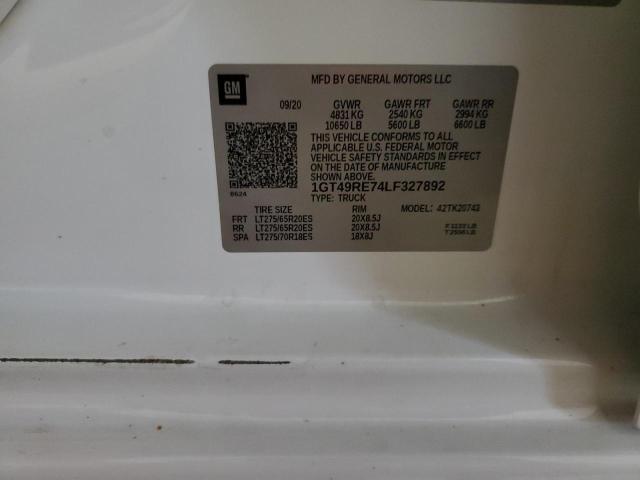 1GT49RE74LF327892 GMC Sierra K2500 Denali